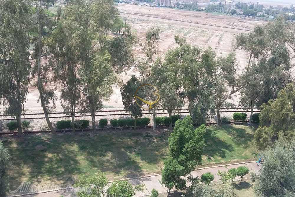 نمای محوطه مجتمع اقامتی آرامش اهواز | علاءالدین تراول