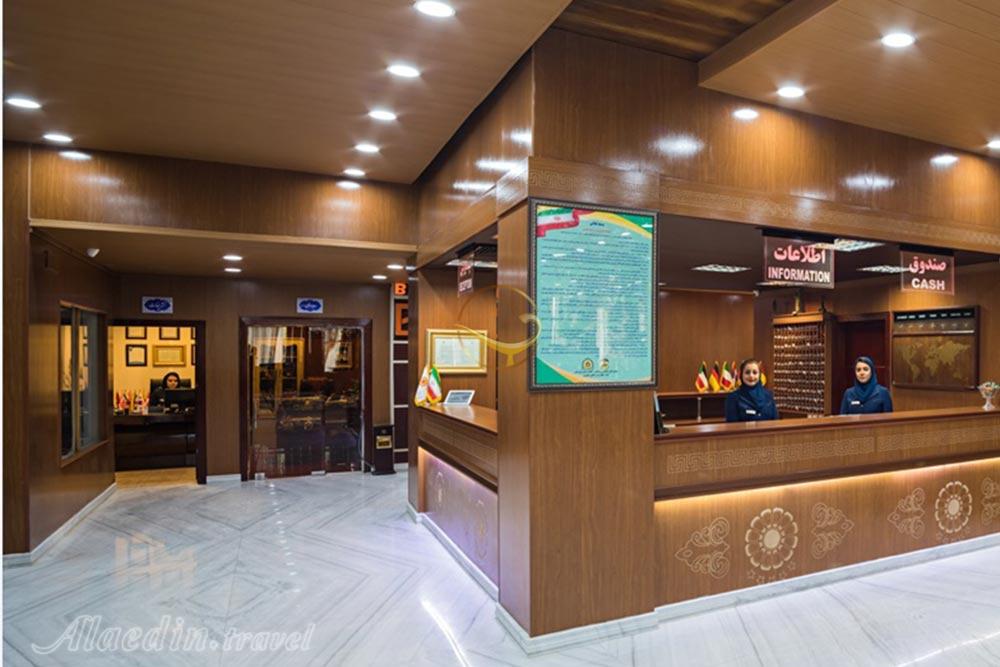 رزرواسیون هتل 5 ستاره پارس اهواز | علاءالدین تراول