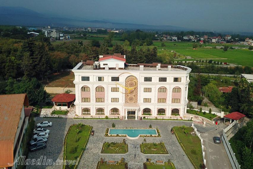 نمای هتل المپیک سه ستاره آمل | علاءالدین تراول