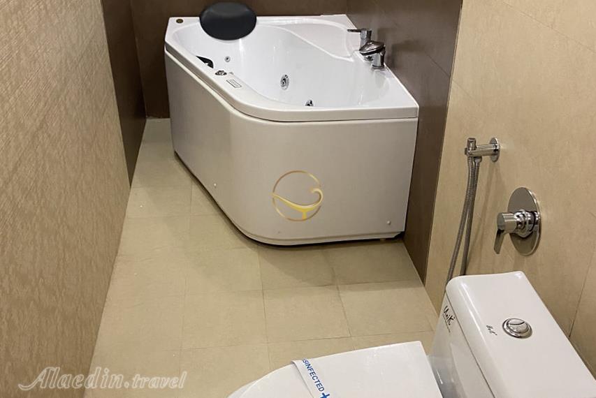 حمام و سرویس بهذاشتی هتل المپیک سه ستاره آمل | علاءالدین تراول