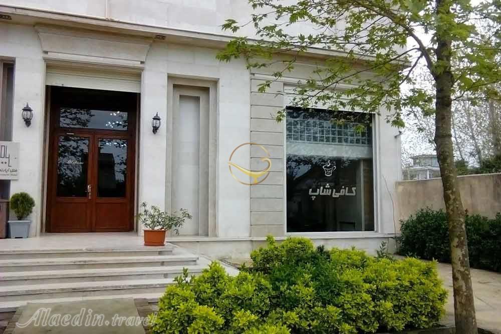 نمای هتل آپارتمان 3 ستاره ملل انزلی  | علاءالدین تراول