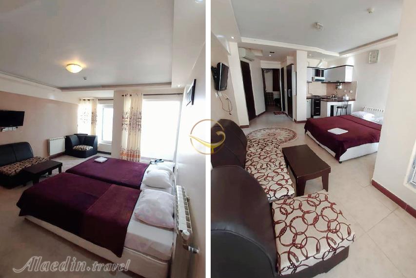 هتل آپارتمان 3 ستاره ناز خزر انزلی  | علاءالدین تراول