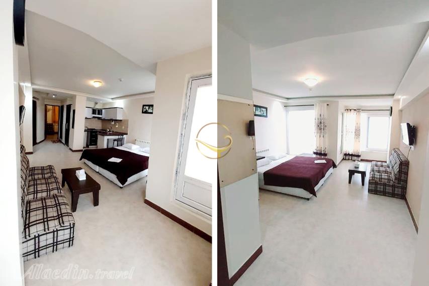 هتل آپارتمان 3 ستاره ناز خزر انزلی  | علاءالدین تراول