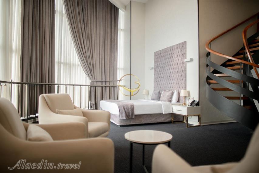 اتاق چهارتخته عادی هتل ملل اردبیل | علاالدین تراول