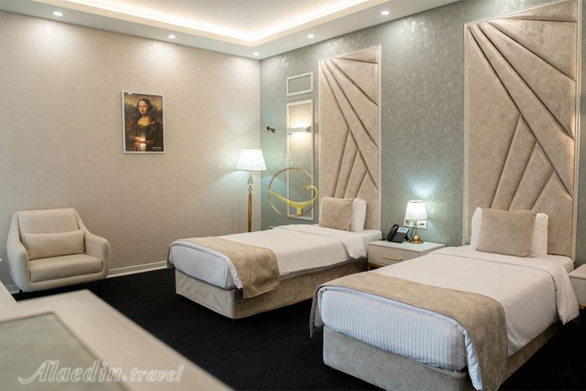 اتاق دوتخته توئین هتل ملل اردبیل | علاالدین تراول