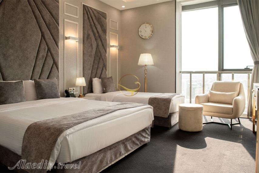 اتاق سه تخته هتل ملل اردبیل | علاالدین تراول