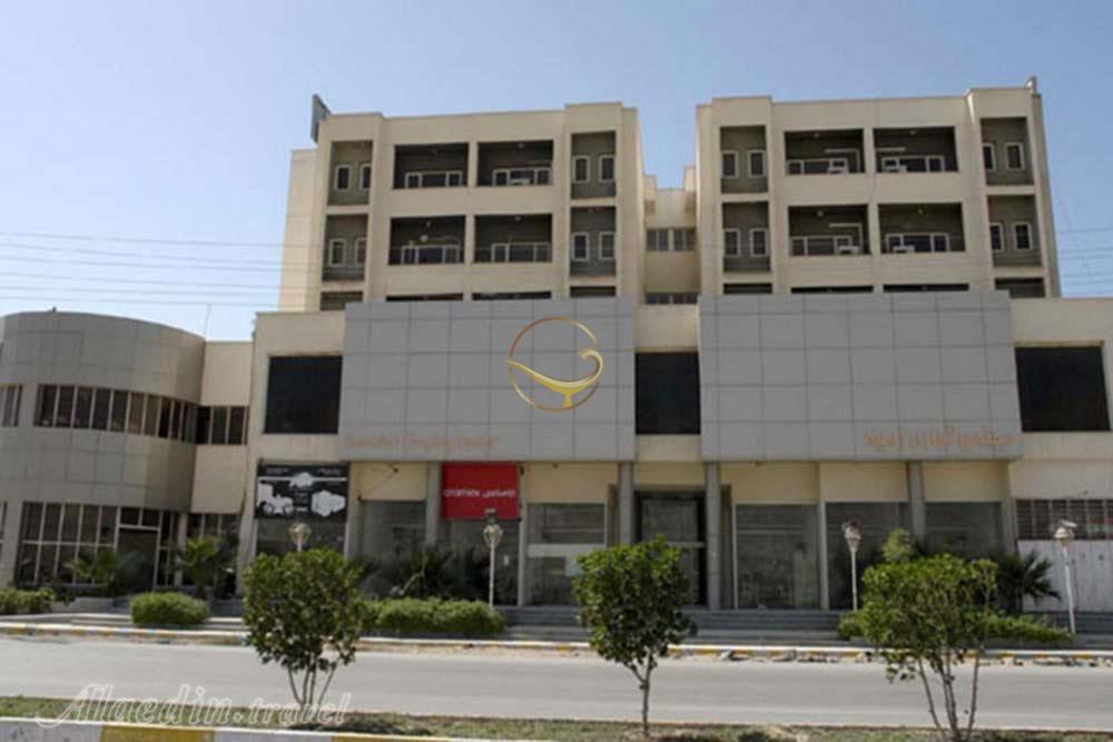 نمای هتل آپارتمان سه ستاره رمیله عسلویه | علاالدین تراول