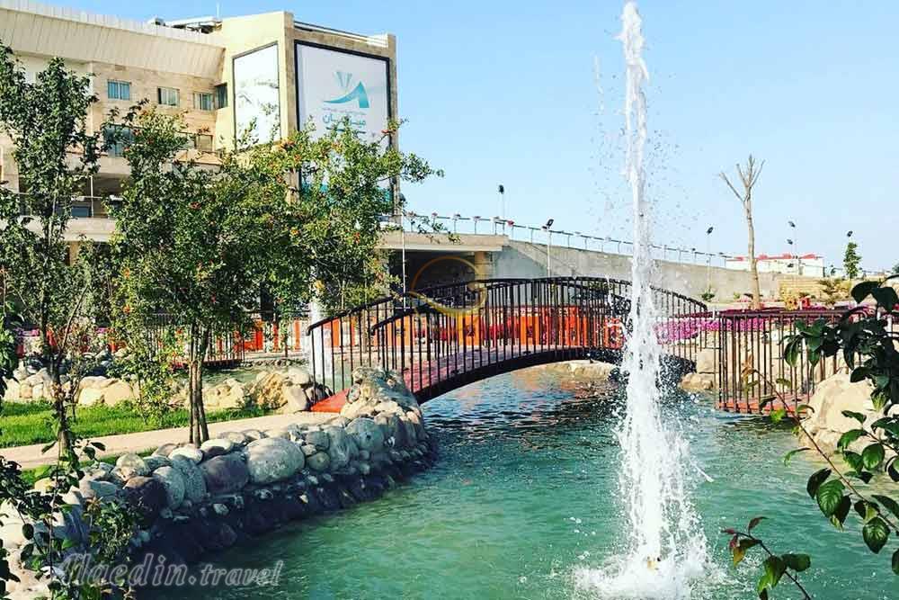 محوطه هتل چهارستاره میزبان بابلسر | علاءالدین تراول