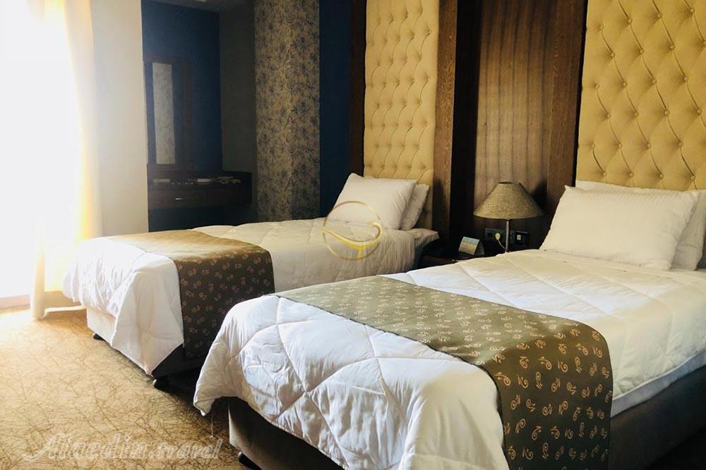اتاق های هتل پنج ستاره هما بندرعباس | علاءالدین تراول
