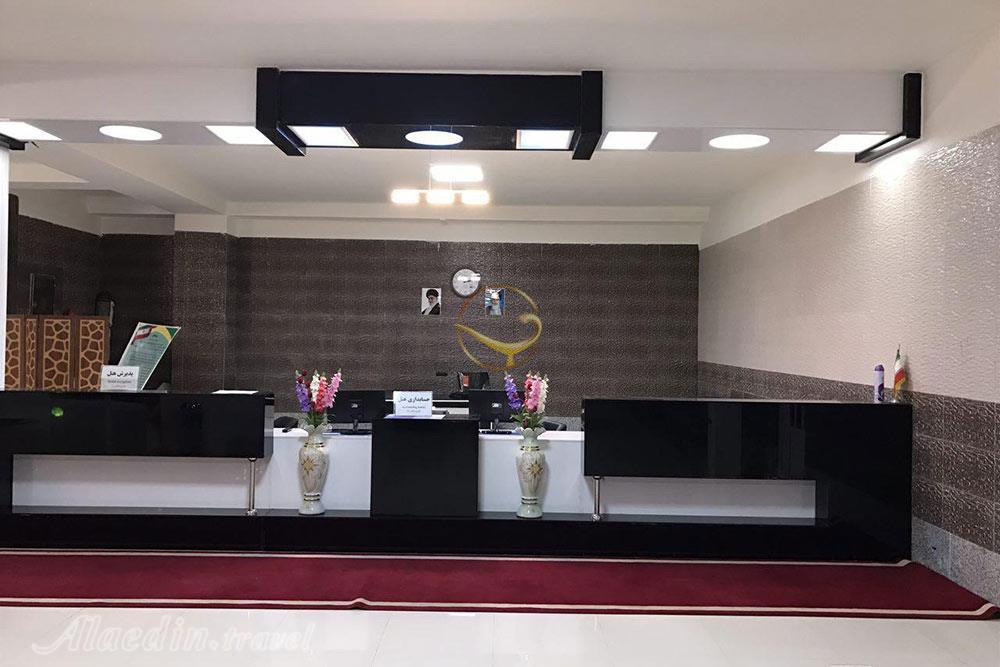 پذیرش هتل رضا بهبهان | علاءالدین تراول