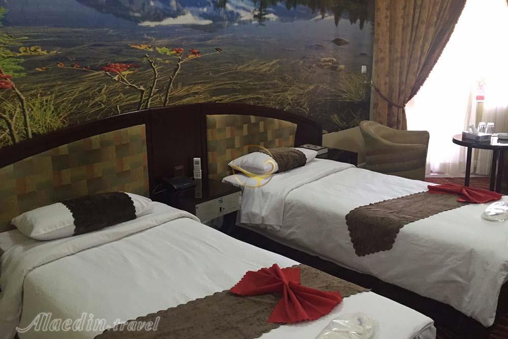 اتاق دوتخته تویین هتل 3 ستاره جهانگردی بیرجند | علاءالدین تراول