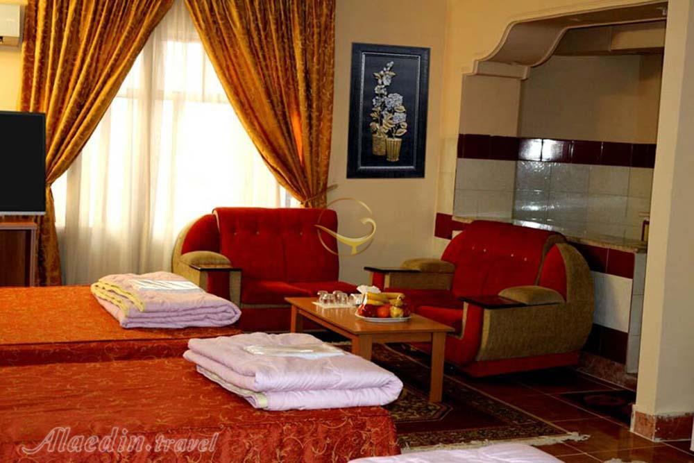 اتاق دوتخته تویین هتل 3 ستاره نگین بجنورد | علاءالدین تراول