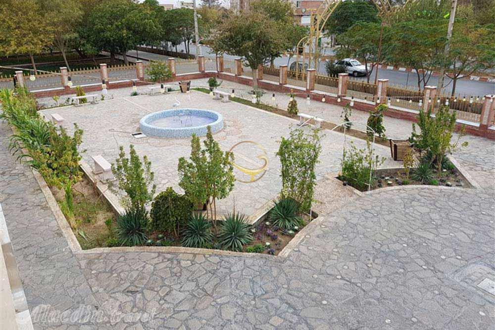 محوطه هتل سه ستاره کیان بشرویه | علاءالدین تراول