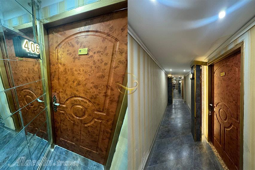 راهرو هتل سه ستاره آرین همدان | علاءالدین تراول