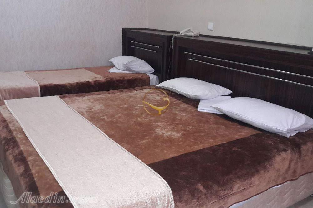 اتاق سه تخته هتل ماهان اصفهان | علاءالدین تراول