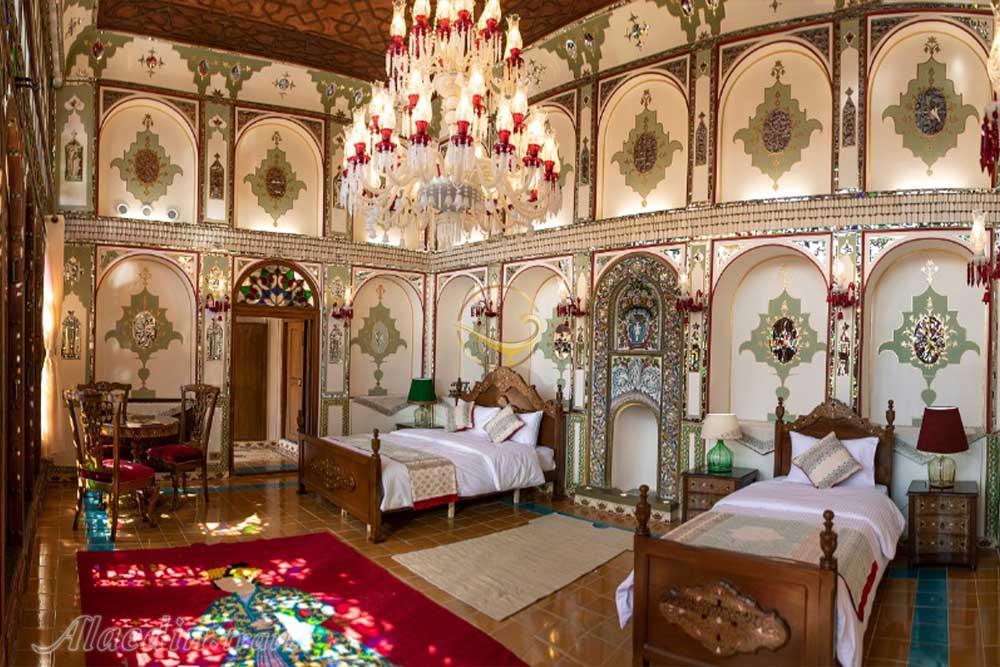 اتاق هتل بوتیک شهسواران