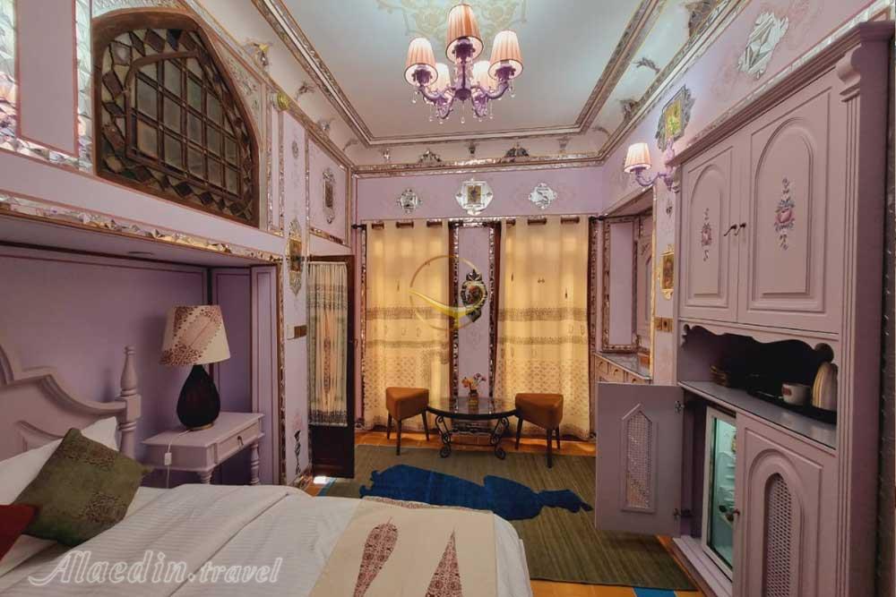 اتاق هتل بوتیک شهسواران