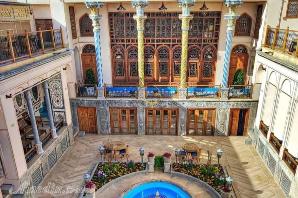 فضای داخلی هتل بوتیک شهسواران