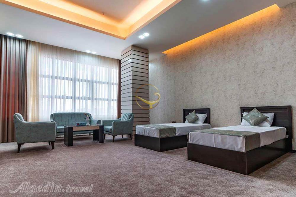 اتاق های هتل نارنجستان ارس | علاءالدین تراول
