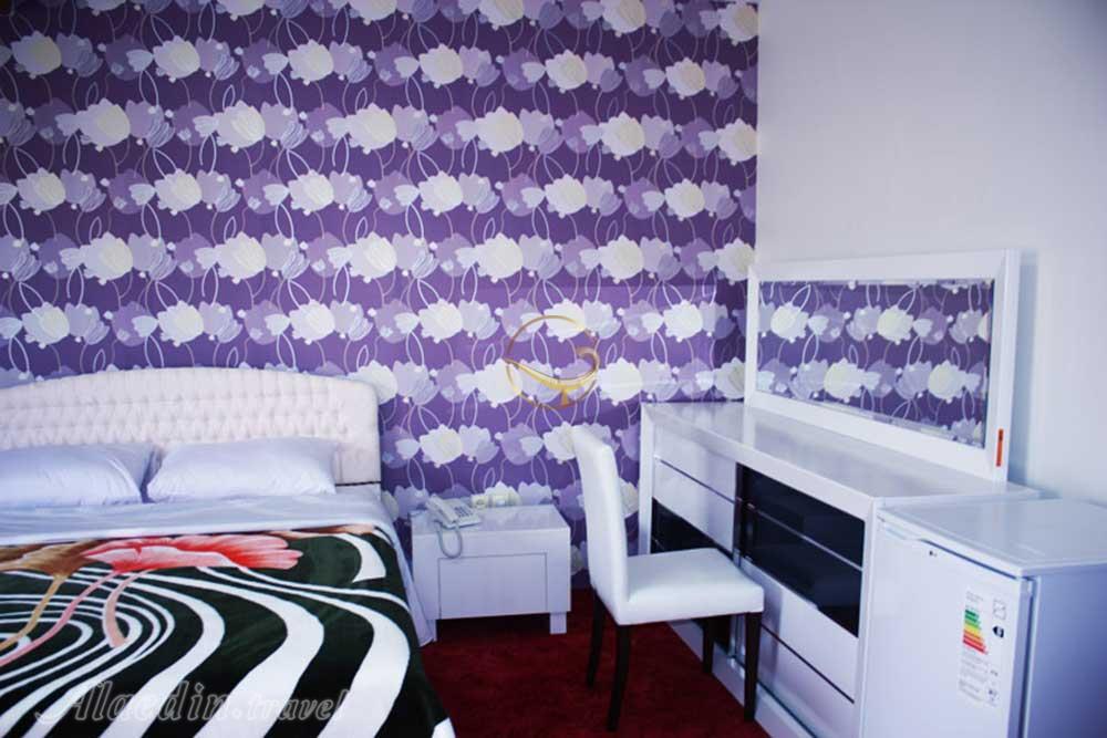 اتاق دوتخته دبل هتل آپارتمان سه ستاره آنزا کلیبر |علاءالدین تراول