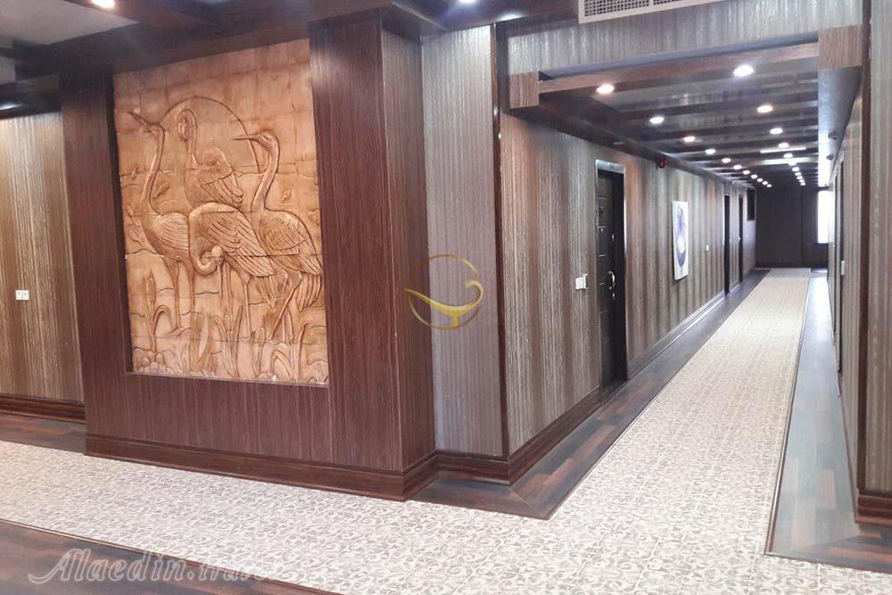 راهرو هتل 3 ستاره ارگ محتشم قمصر کااشان | علاءالدین تراول