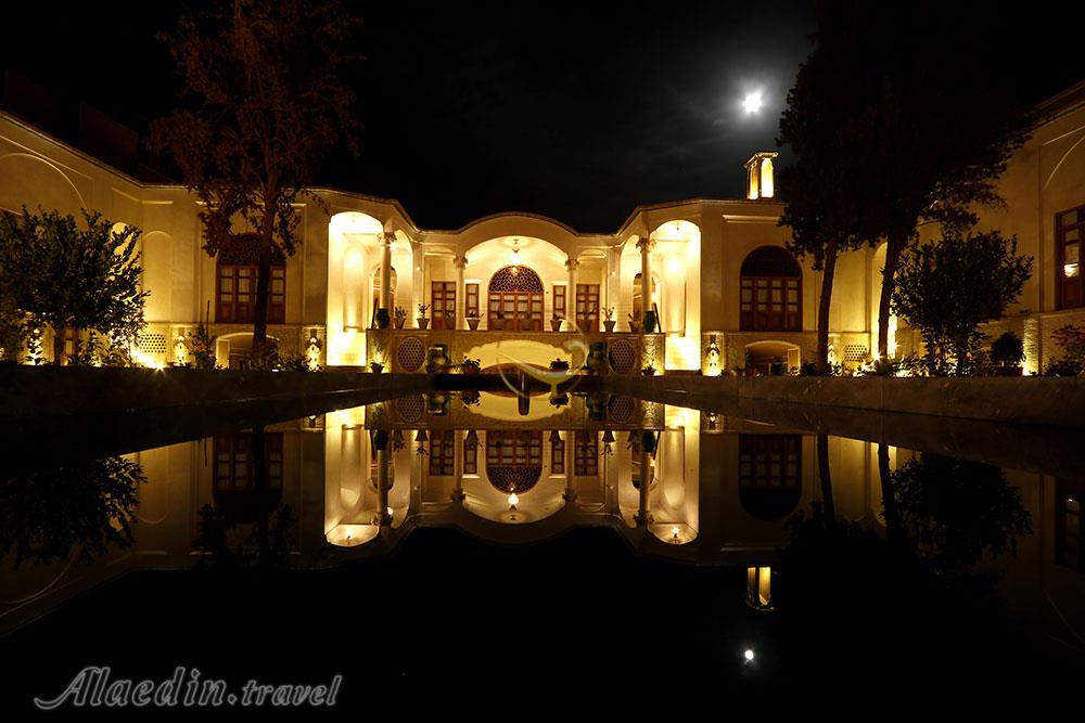 هتل عمارت ماندگار کاشان | علاءالدین تراول