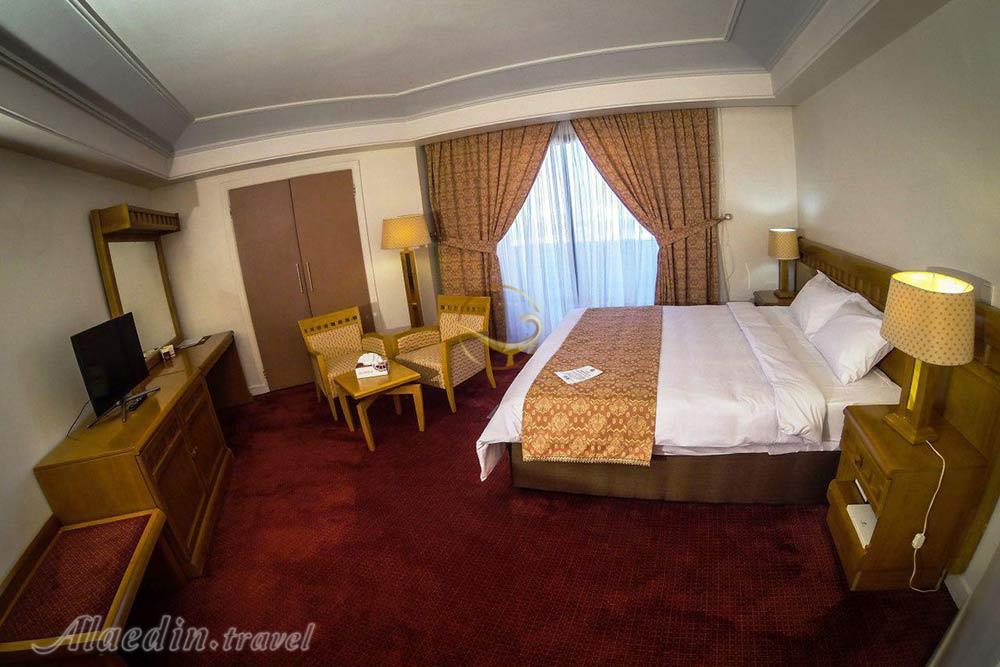 اتاق های هتل 5 ستاره پارس کرمان | علاءالدین تراول