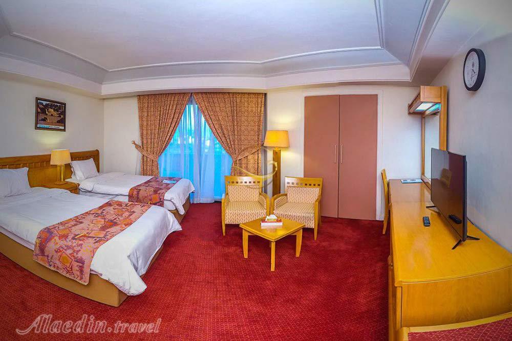 اتاق های هتل 5 ستاره پارس کرمان | علاءالدین تراول