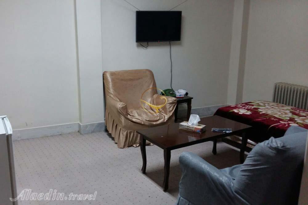 اتاق چهارتخته هتل سه ستاره رسالت کرمانشاه | علاءالدین تراول