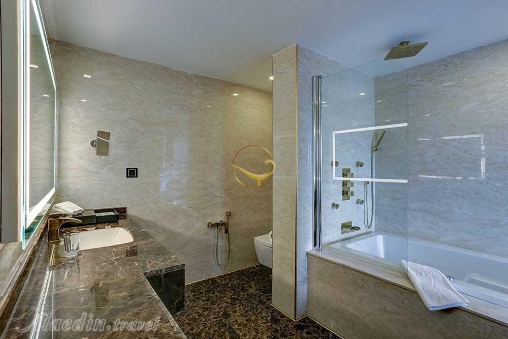 سرویس بهداشتی هتل پنج ستاره داریوش کیش | علاءالدین تراول