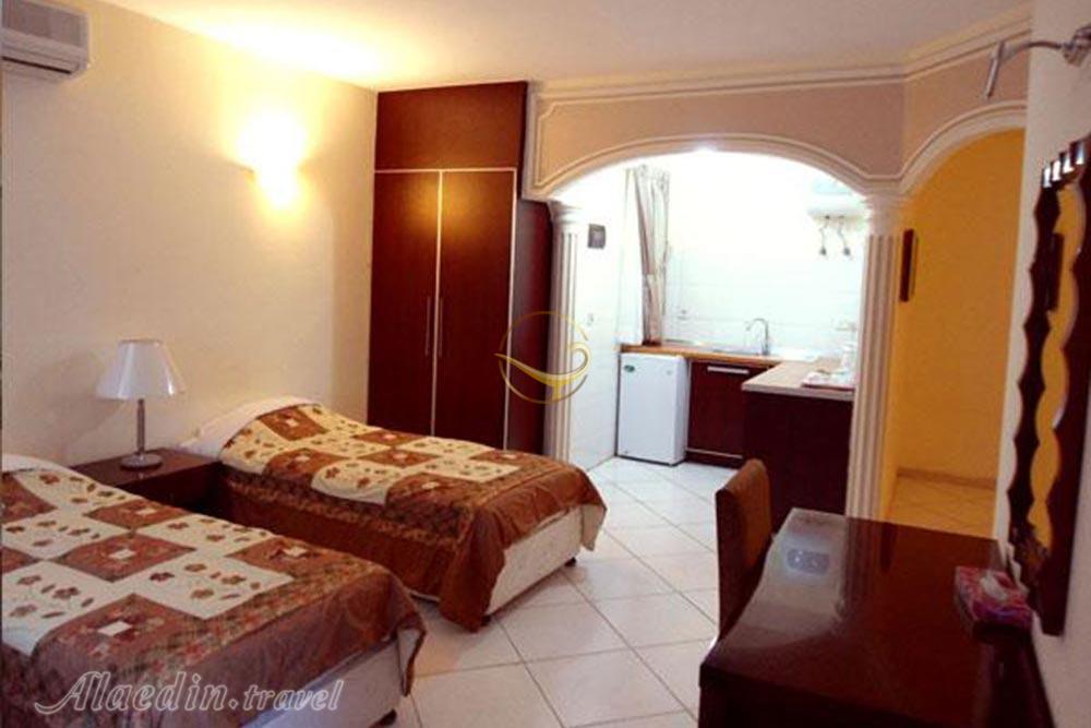 اتاق تویین هتل چهار ستاره فلامینگو کیش | علاءالدین تراول