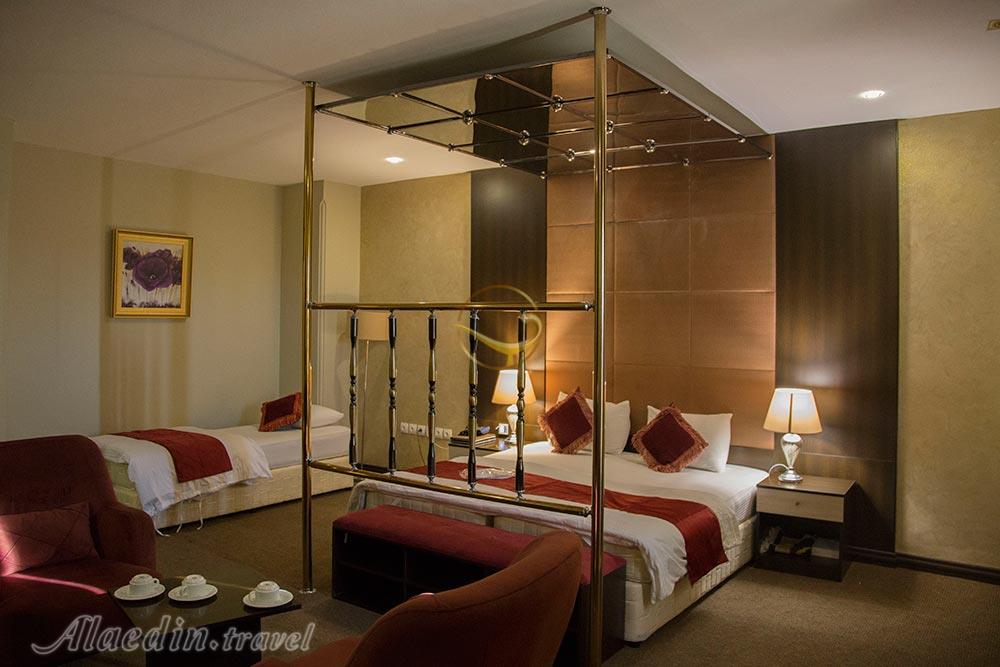 اتاق های هتل پنج ستاره ایران کیش | علاءالدین تراول