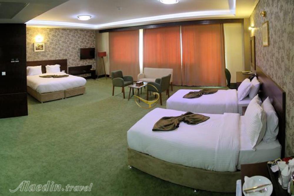 اتاق های هتل لیلیوم کیش | علاءالدین تراول