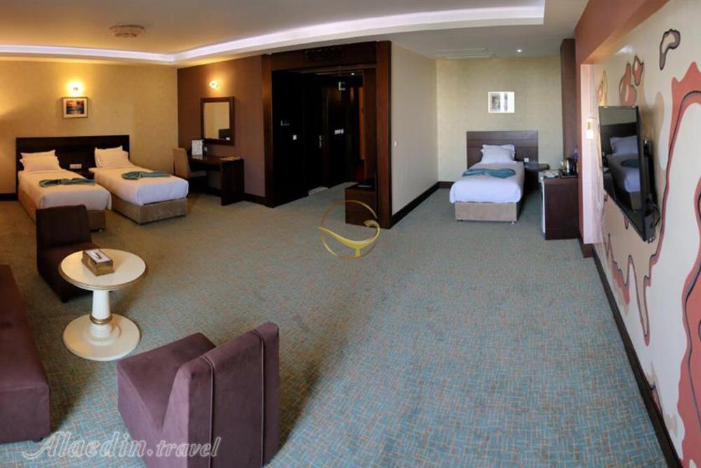 اتاق های هتل لیلیوم کیش | علاءالدین تراول