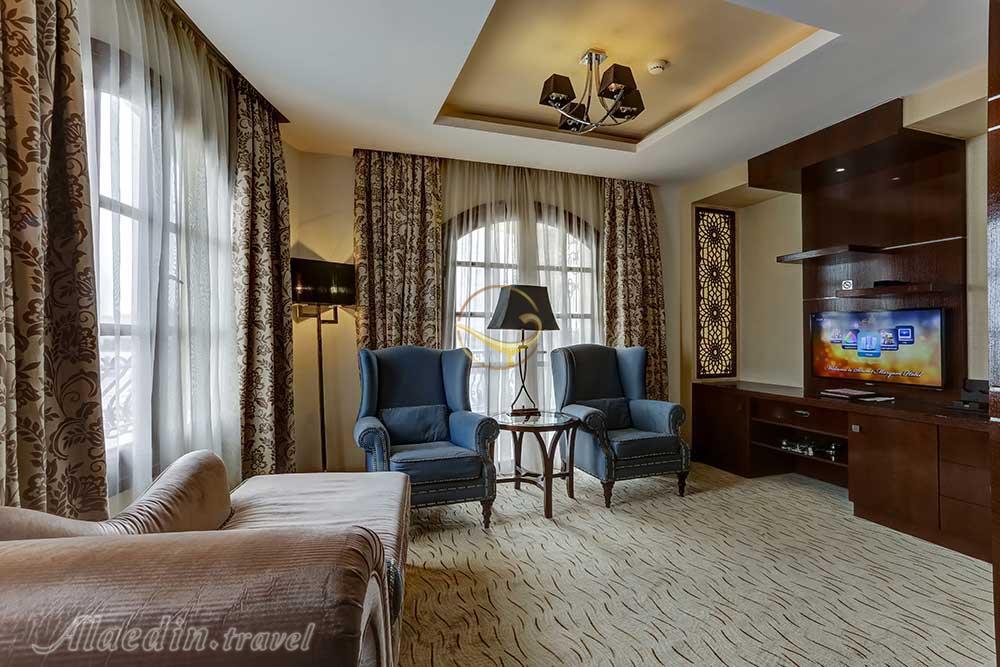 سوئیت جونیور سه نفره هتل چهارستاره سورینت مریم کیش | علاءالدین تراول