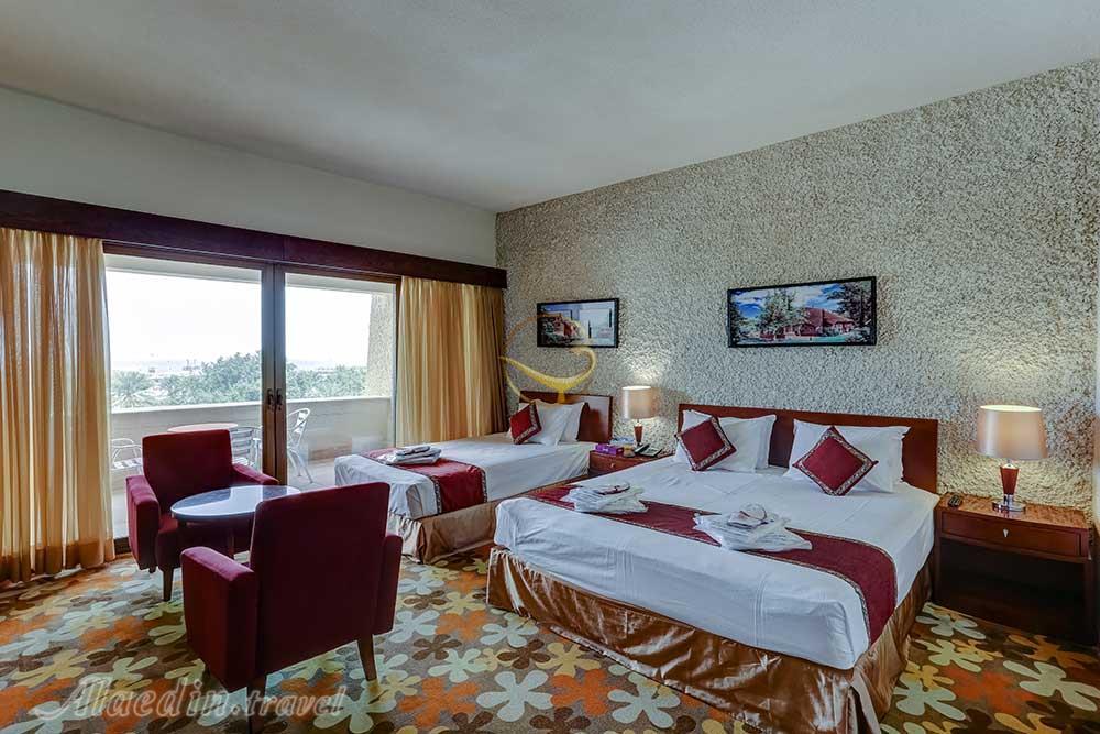 اتاق سه تخته هتل پنج ستاره پارس شایان کیش | علاءالدین تراول