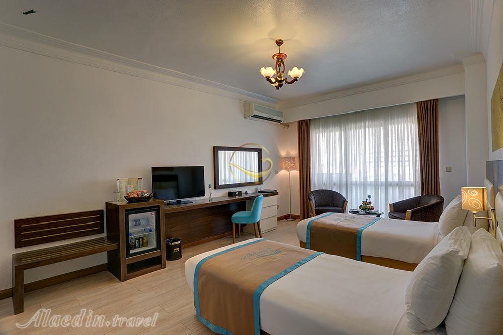 اتاق های هتل 5 ستاره شایگان کیش | علاءالدین ترول
