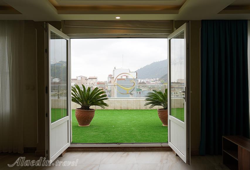 هتل 4 ستاره ابریشمی لاهیجان | علاءالدین تراول