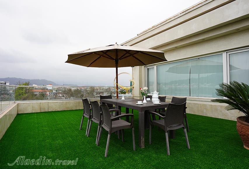 هتل 4 ستاره ابریشمی لاهیجان | علاءالدین تراول