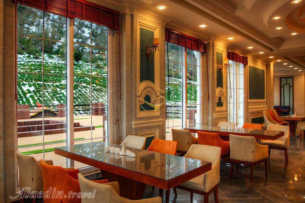 رستوران هتل 5 ستاره رسپینا لاهیجان | علاءالدین تراول