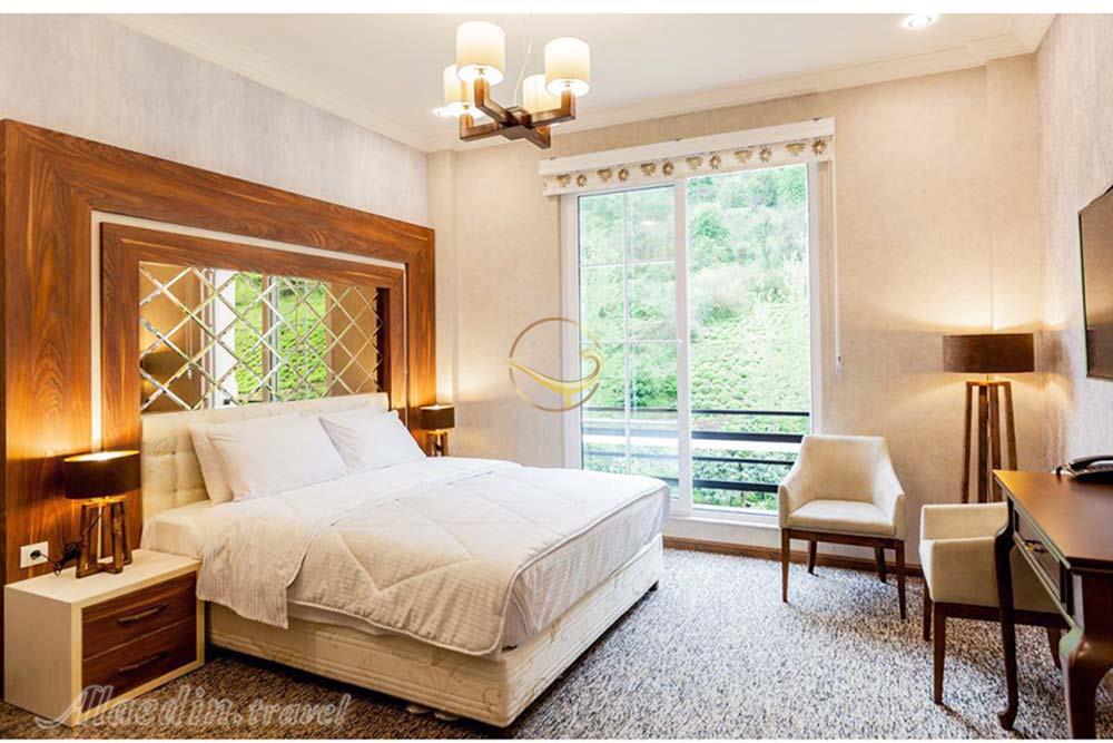 اتاق دو تخته دبل هتل 5 ستاره رسپینا لاهیجان | علاءالدین تراول