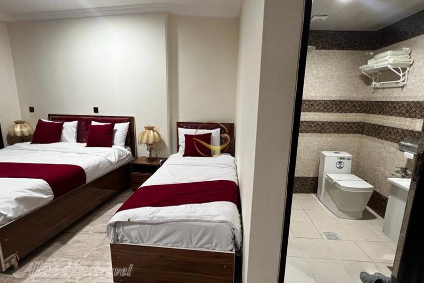 اتاق سه تخته 1D2Sهتل مروارید جنوب لامرد | علاءالدین تراول