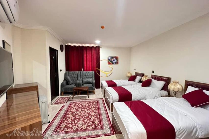اتاق سه تخته سینگل  3Sهتل مروارید جنوب لامرد | علاءالدین تراول