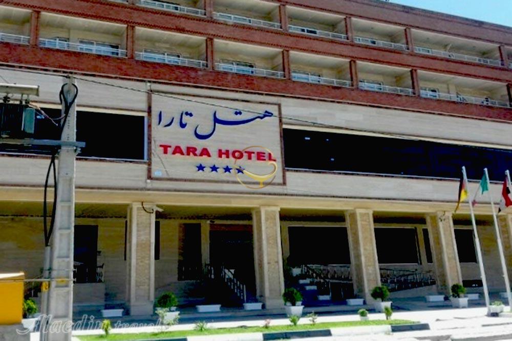نمای ورودی هتل 4 ستاره تارا مهاباد | علاءالدین تراول