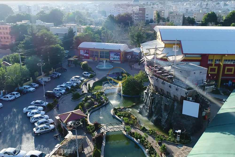 فضای سبز مجتمع اقامتی نور محلات | علاءالدین تراول