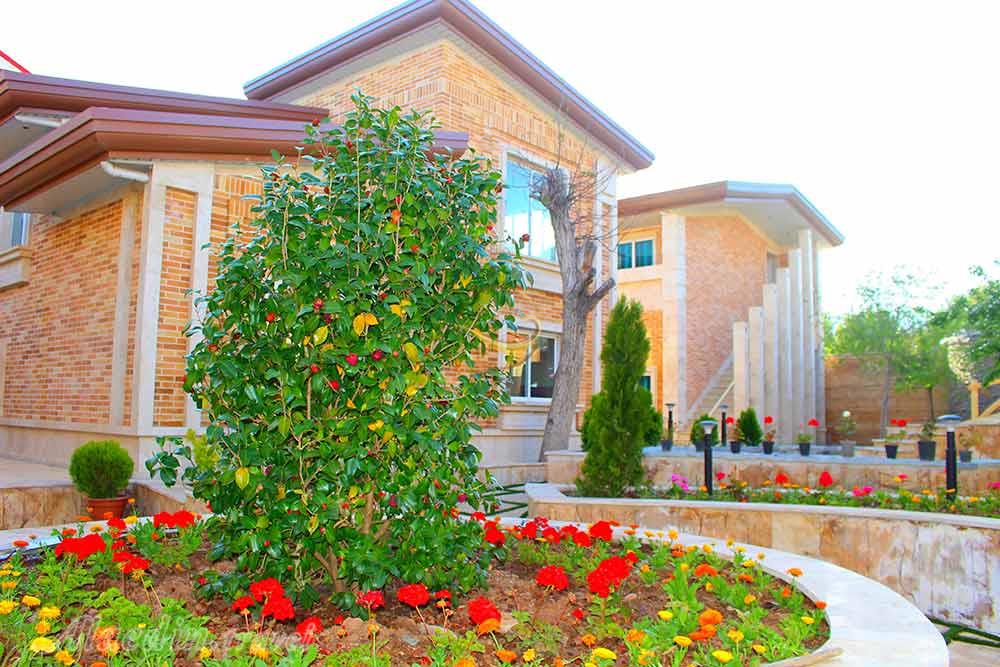 فضای سبز مجتمع اقامتی نور محلات | علاءالدین تراول