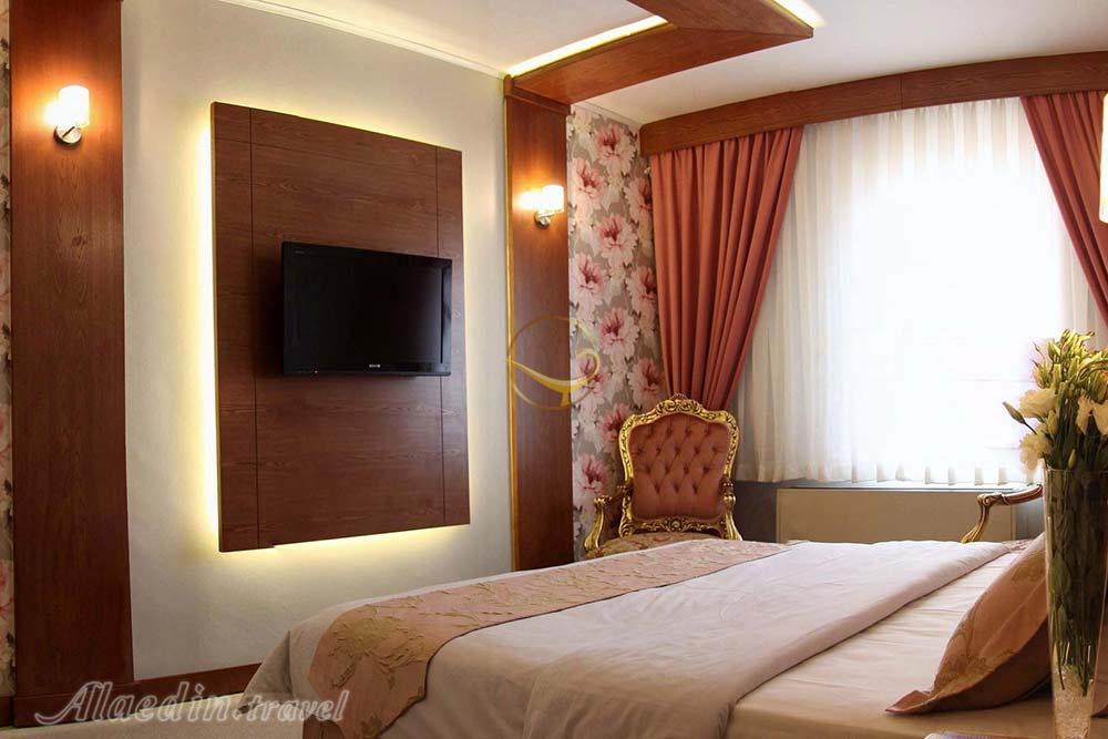 اتاق دبل هتل 4 ستاره آبان مشهد | علاءالدین تراول