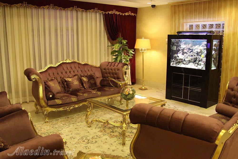 لابی هتل 4 ستاره آبان مشهد | علاءالدین تراول