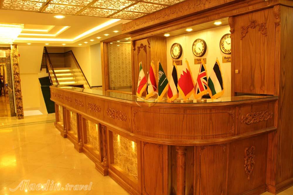 هتل عقیق رضوی مشهد | علاءالدین تراول