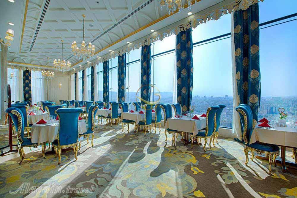 رستوران فیروزه هتل 5 ستاره الماس 2 مشهد | علاءالدین تراول